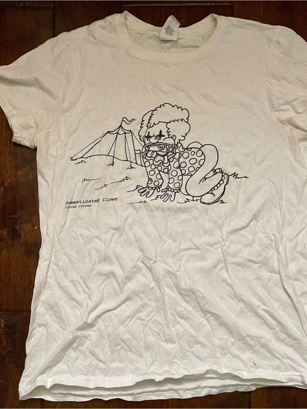 Domesticated Clown graphic tshirt